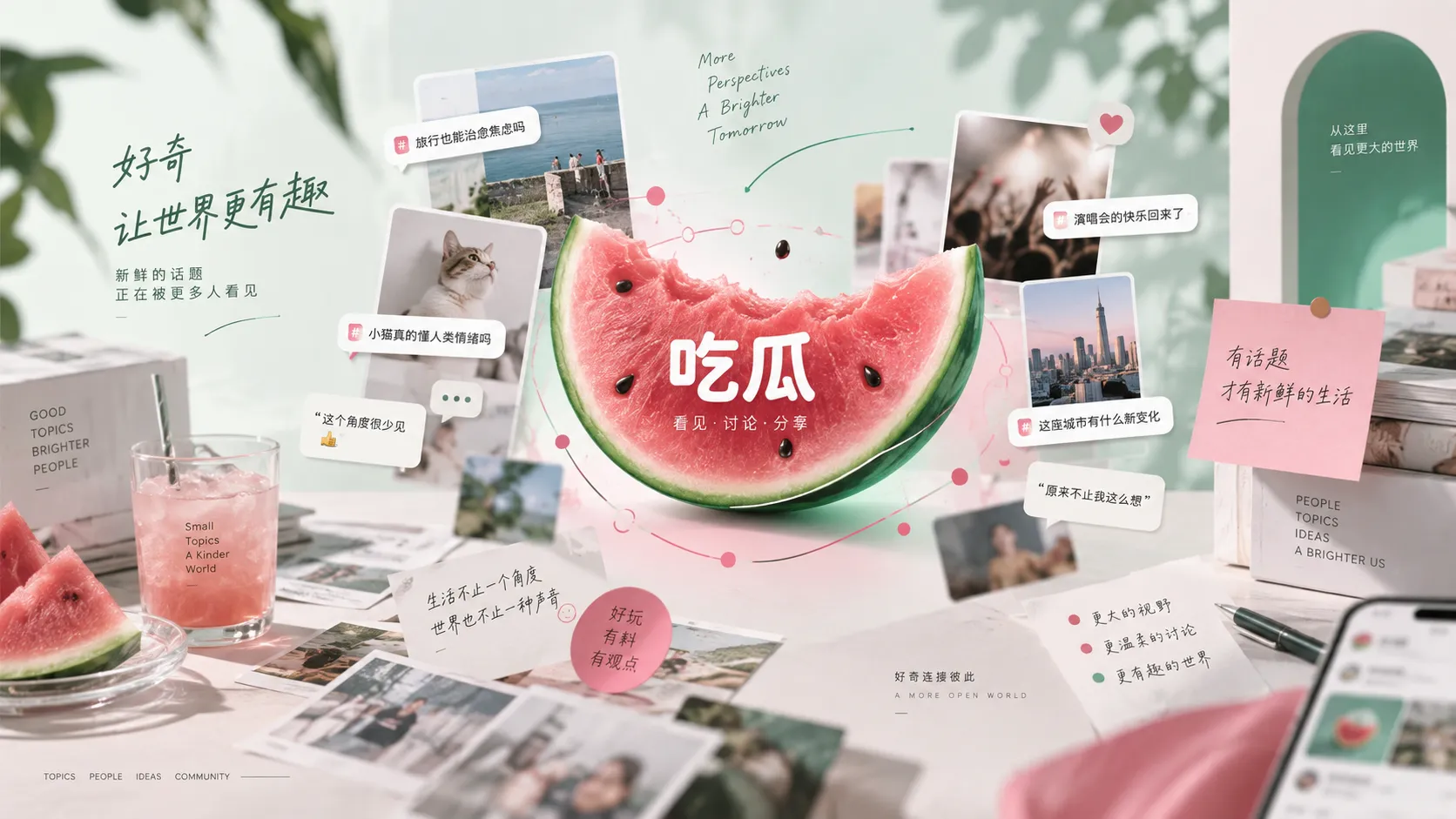 吃瓜网热点内容浏览主题图